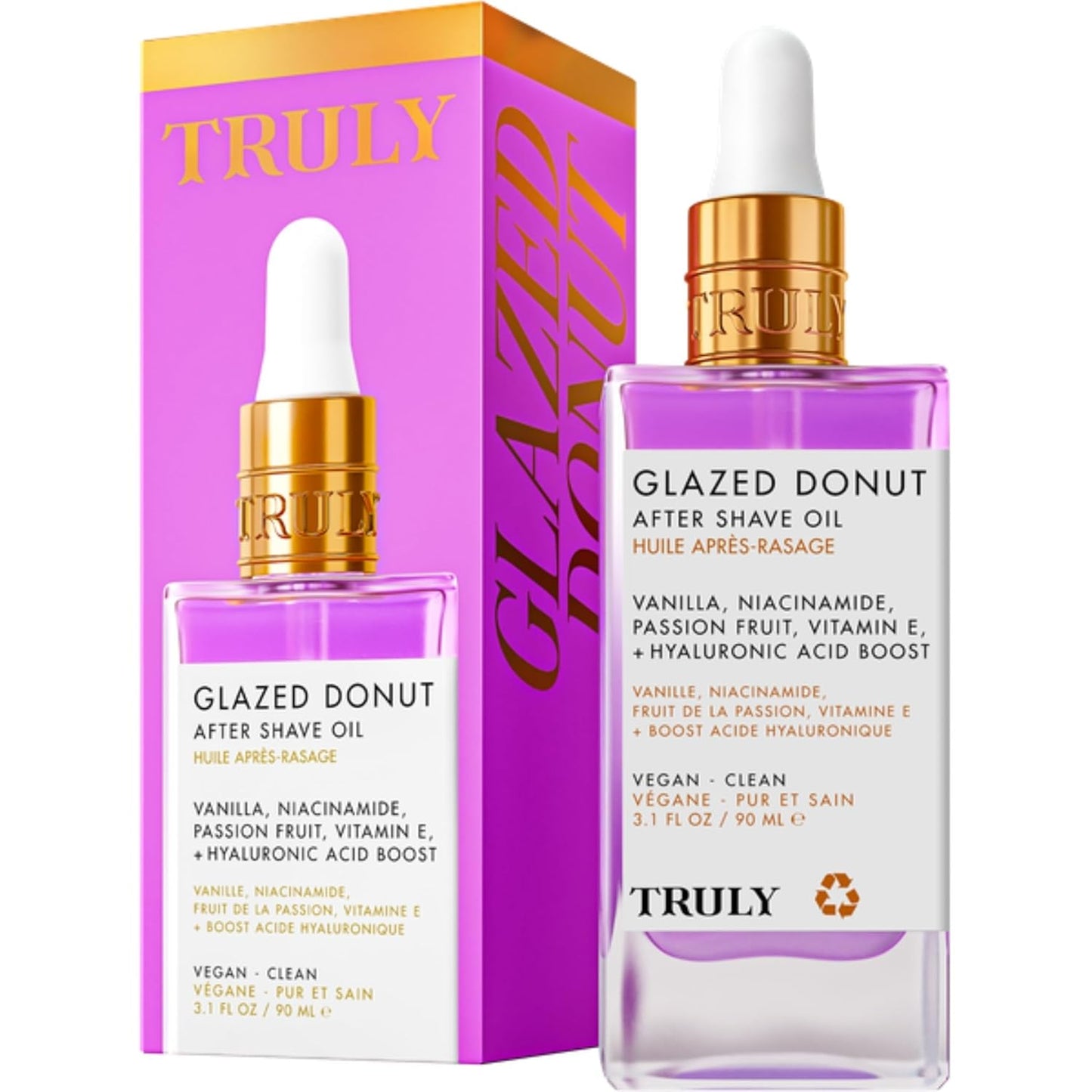 TRULY Luxury After Shave Oil | Soothing & Hydrating Treatment to Prevent Ingrown Hair For Smooth, Irritation-Free Skin for Daily Use